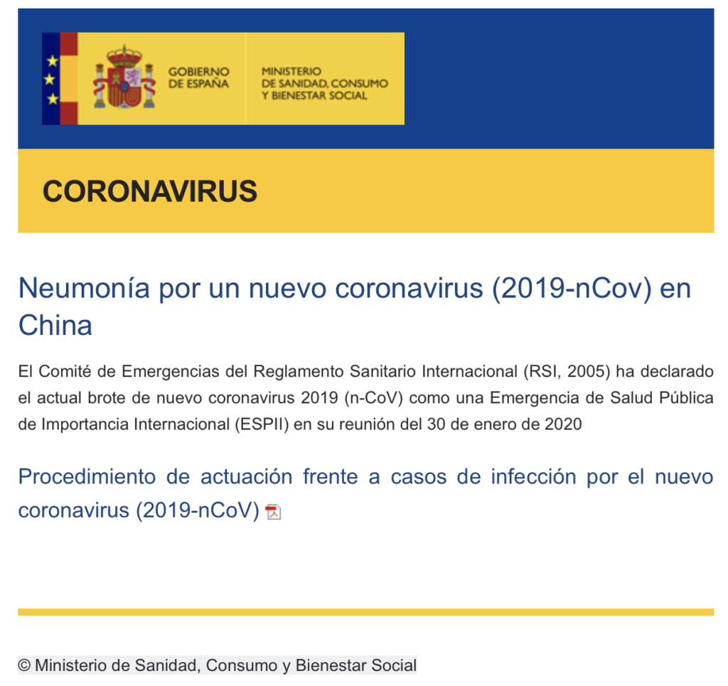 Fake &ldquo;Coronavirus&rdquo; email sent to two of the targets in February 2020. Clicking on the link would have infected the targets&rsquo; computer with Candiru spyware.
