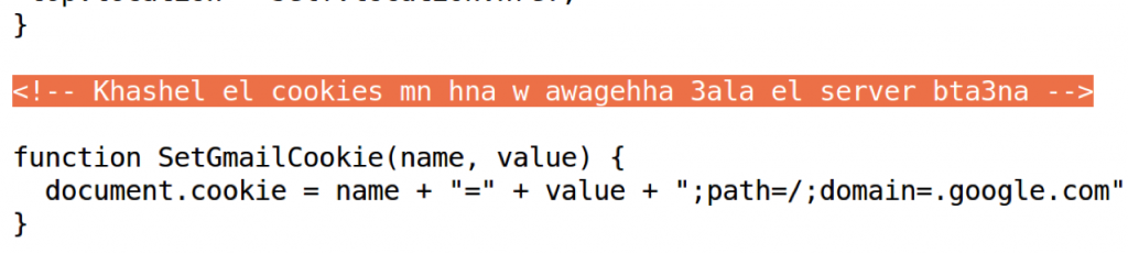 &ldquo;Will remove the cookies from here and point it to our server&rdquo;